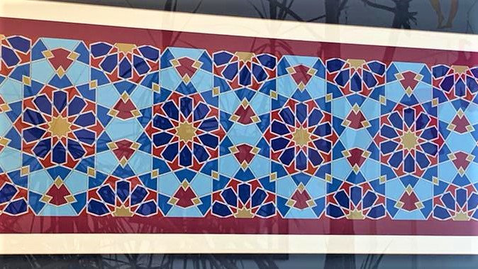 Geometrische zeefdrukken: je moet de sleutel ervan vinden