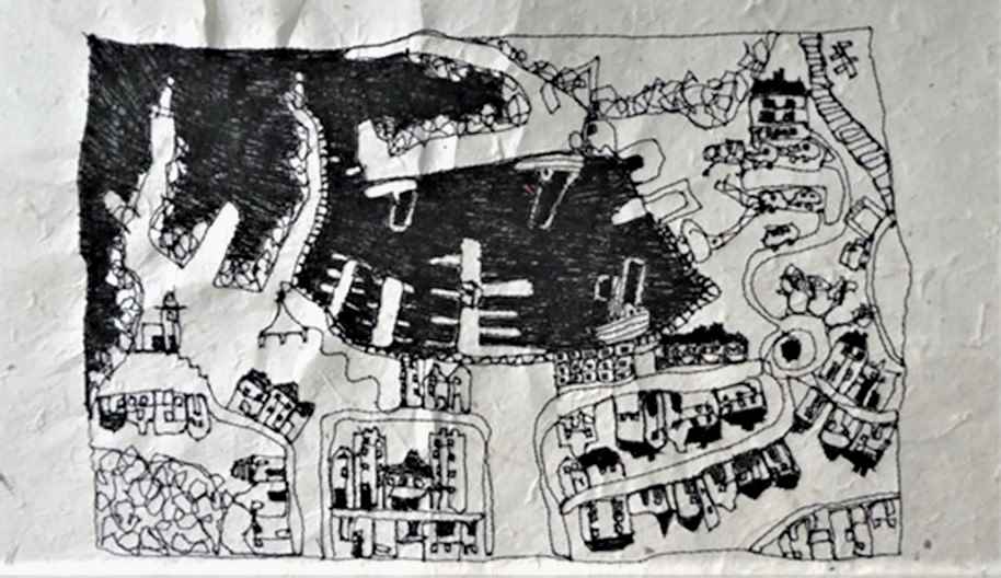 Lennekes impressies en herinneringen op handgeschept papier