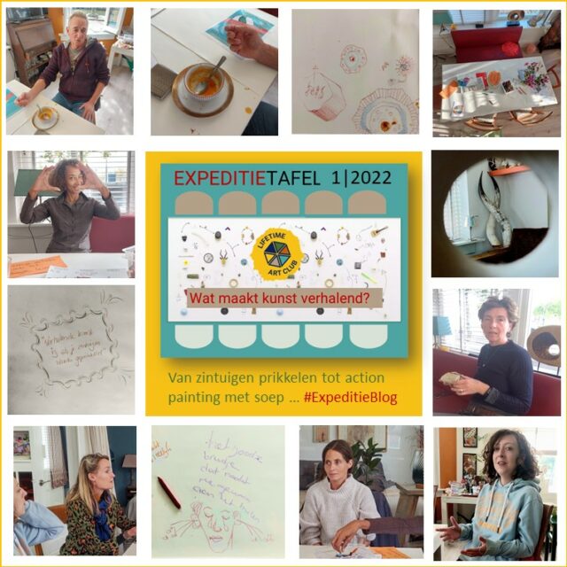 Collagebeeld Expeditietafel Lifetime Art Cub 1-2022