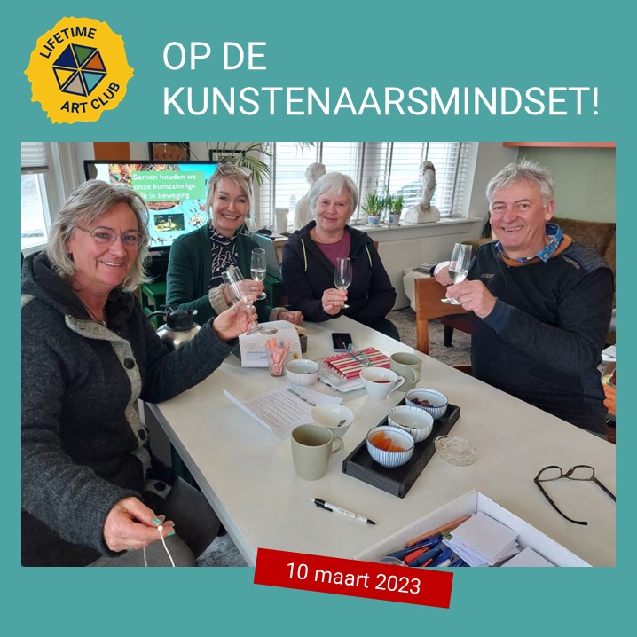 Groepsfoto Carrousel Vrijdaggroep 10 maart 2023