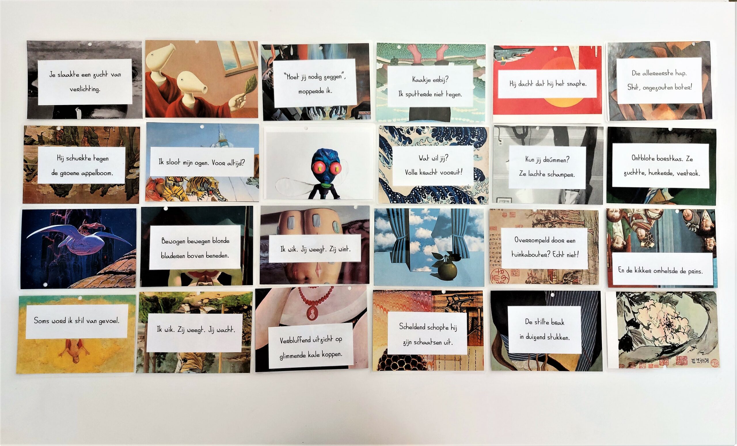 Six Word Stories Rebecca van Leeuwen