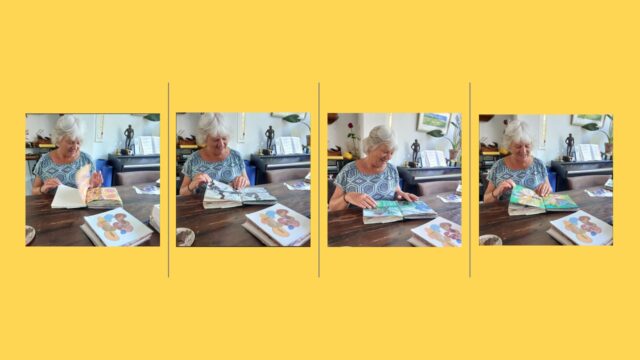 Anita Dokter toont haar Art Journal